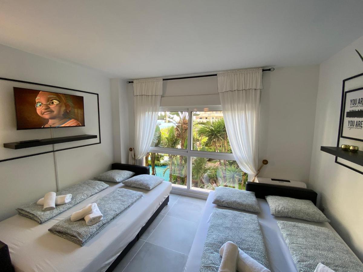 Modern Sea View Studio In Benal Beach Benalmadena Exterior photo